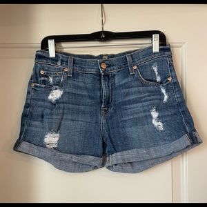 7 For All Mankind denim short